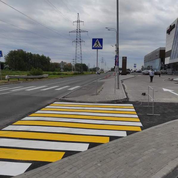 Разметка холодным пластиком
